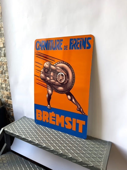 Bremsit Freins 1930 - Garage Metal Tabela