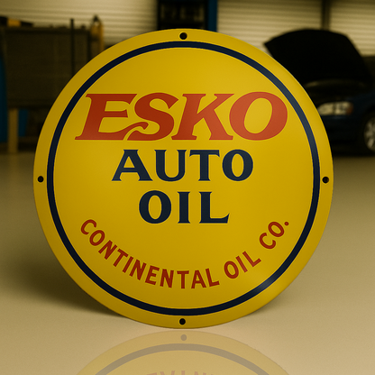 Esko Auto Oil Metal Tabela