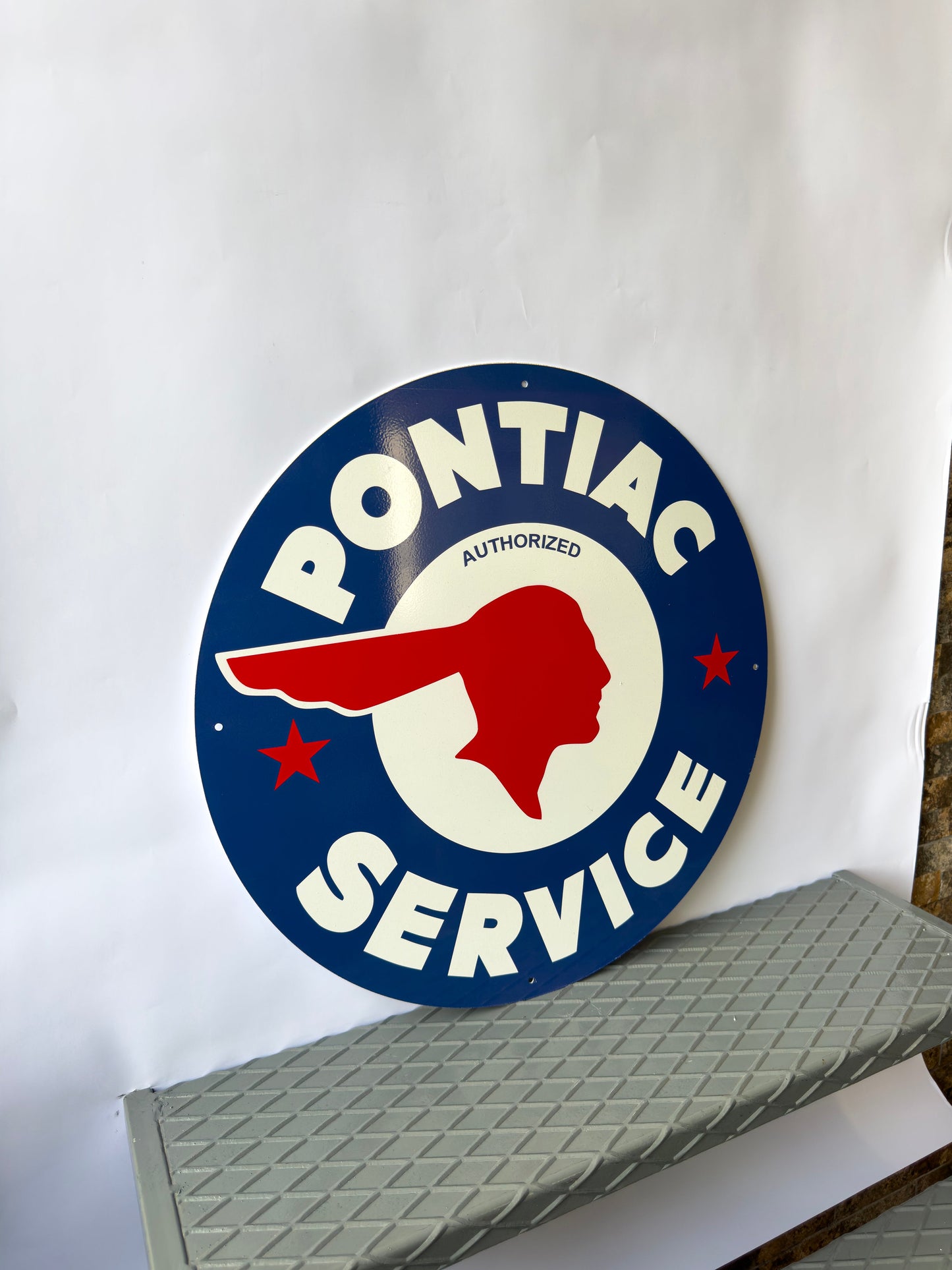 Pontiac Service Metal Tabela