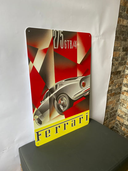 Ferrari 275 GTB Metal Tabela