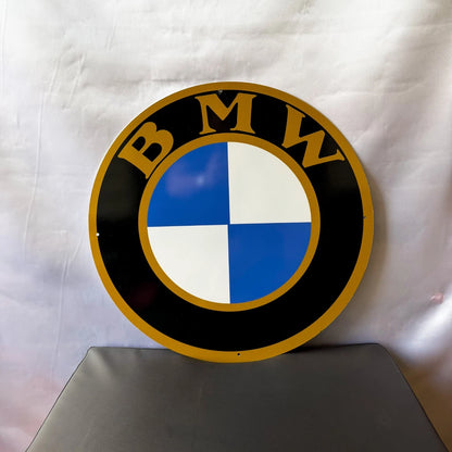 1917 BMW First Roundel Crest - Aviation Roots Metal Tabela