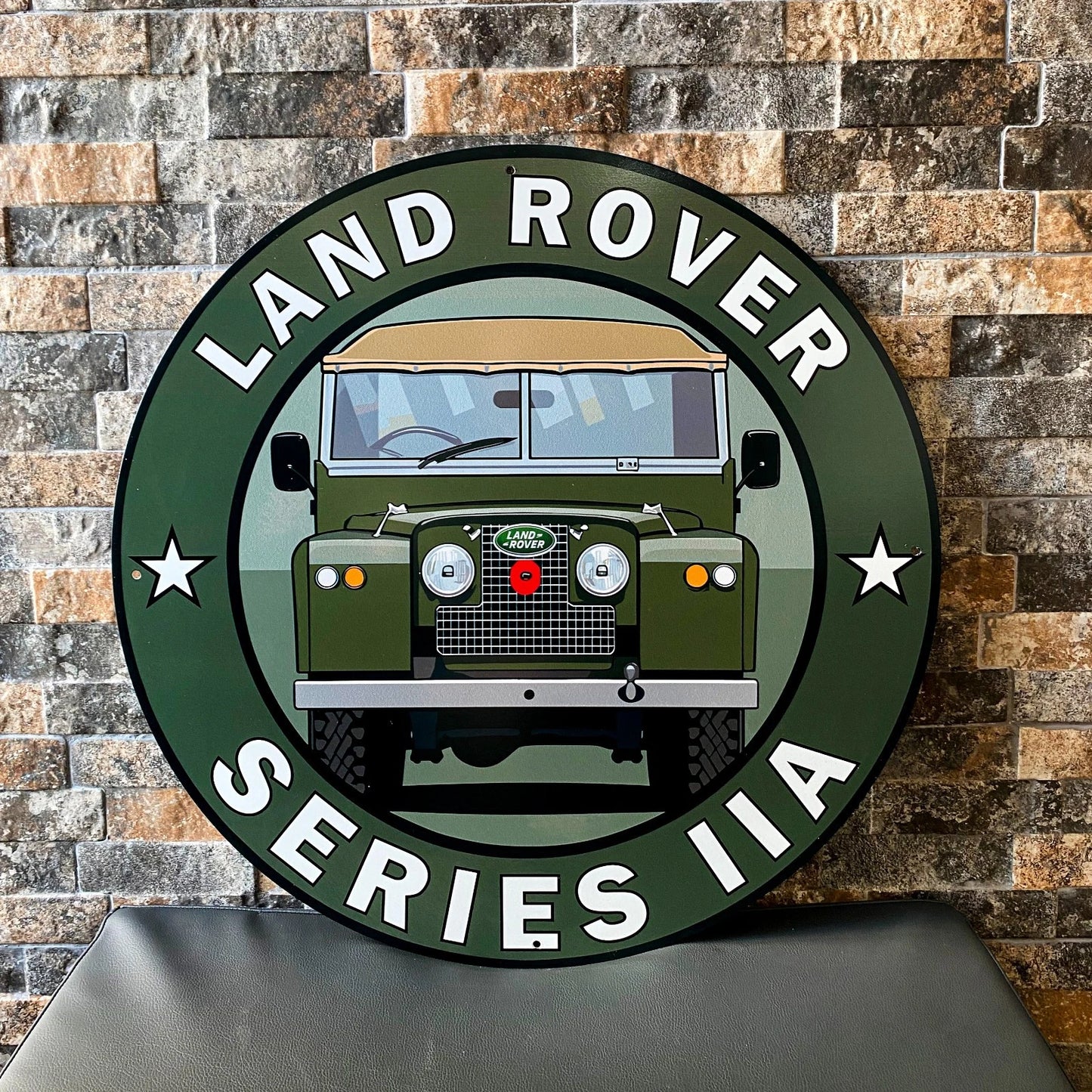 1961 Land Rover Series IIA Metal Tabela