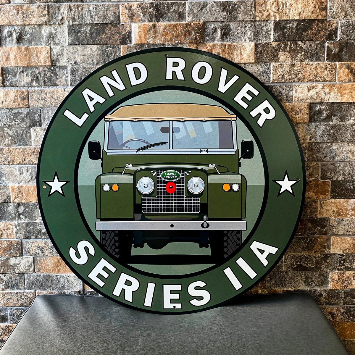 1961 Land Rover Series IIA Metal Tabela
