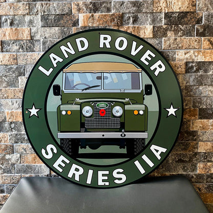 1961 Land Rover Series IIA Metal Tabela