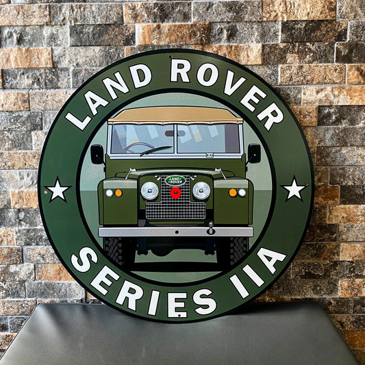 1961 Land Rover Series IIA Metal Tabela