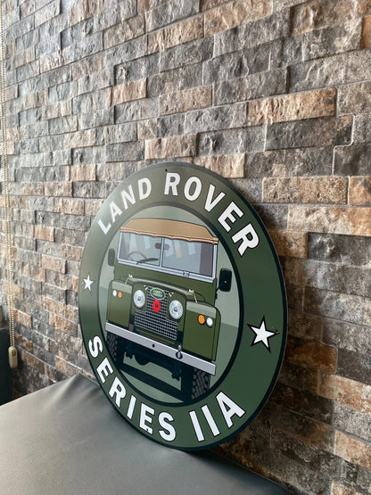 1961 Land Rover Series IIA Metal Tabela