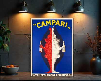 Campari Twins Metal Tabela