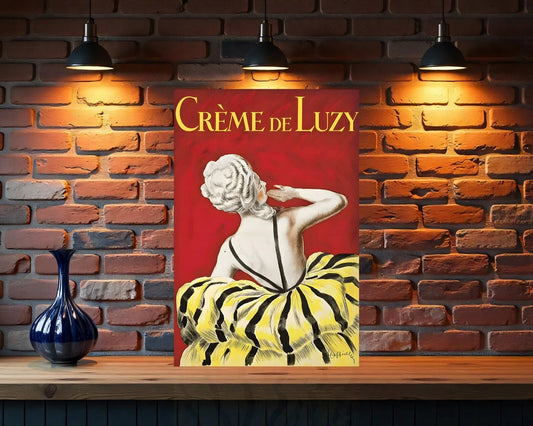Crème de Luzy Vintage French Metal Tabela
