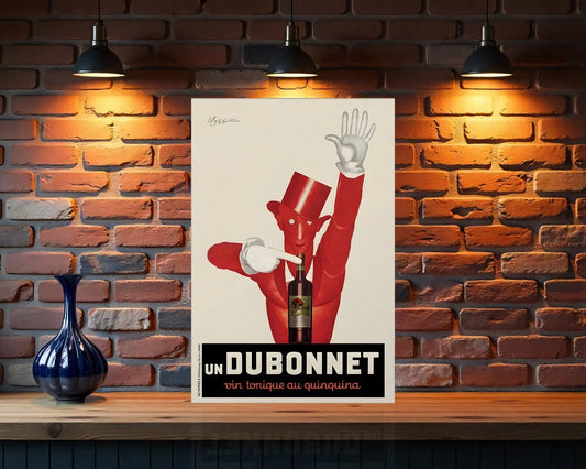 Un Dubonnet Vintage Metal Tabela
