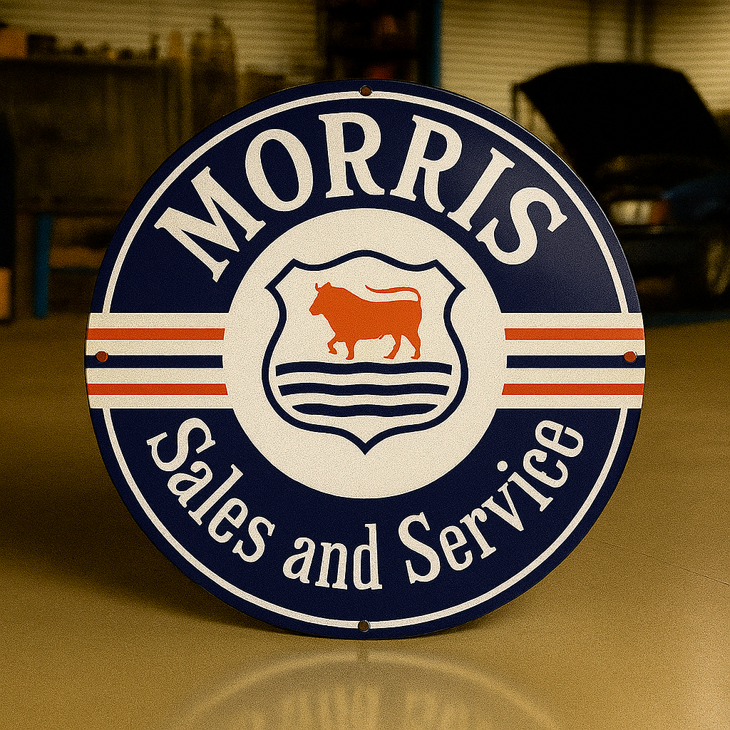 Morris Sales and Service Metal Tabela
