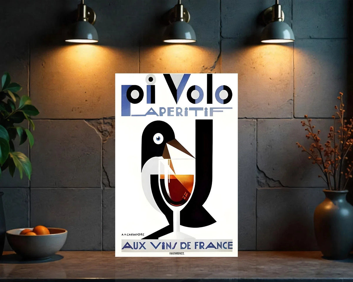 Pi Volo Apéritif Metal Tabela