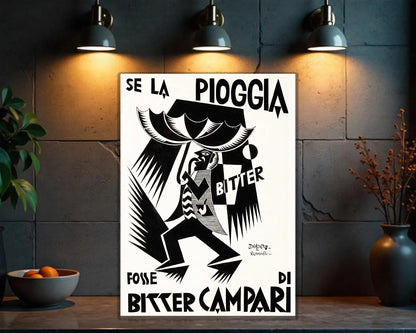 Campari Se La Pioggia Metal Tabela