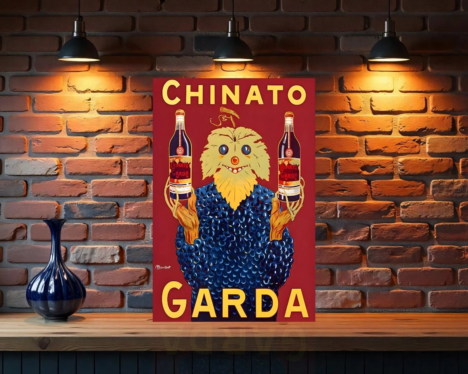 Chinato Garda Italian Metal Tabela