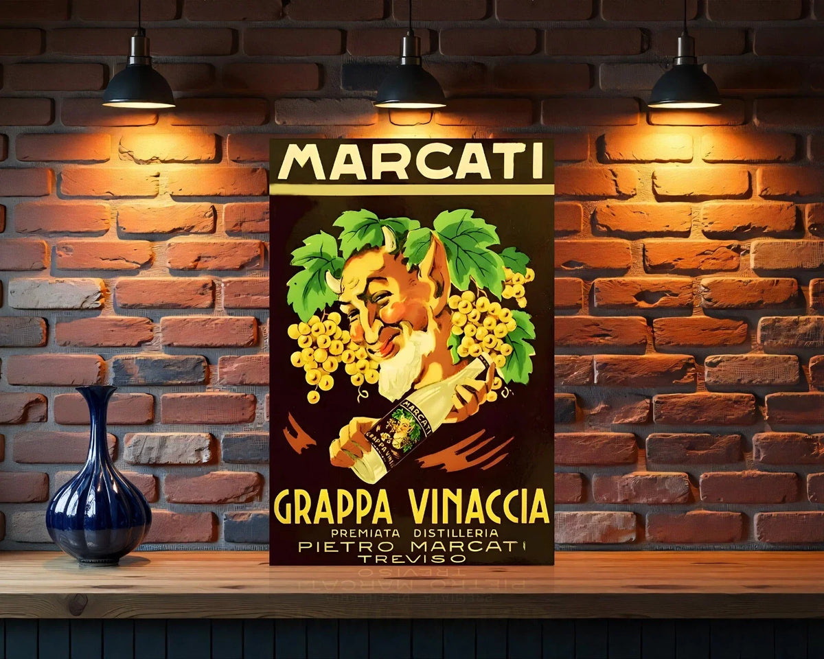 Marcati Grappa Vinaccia Metal Tabela
