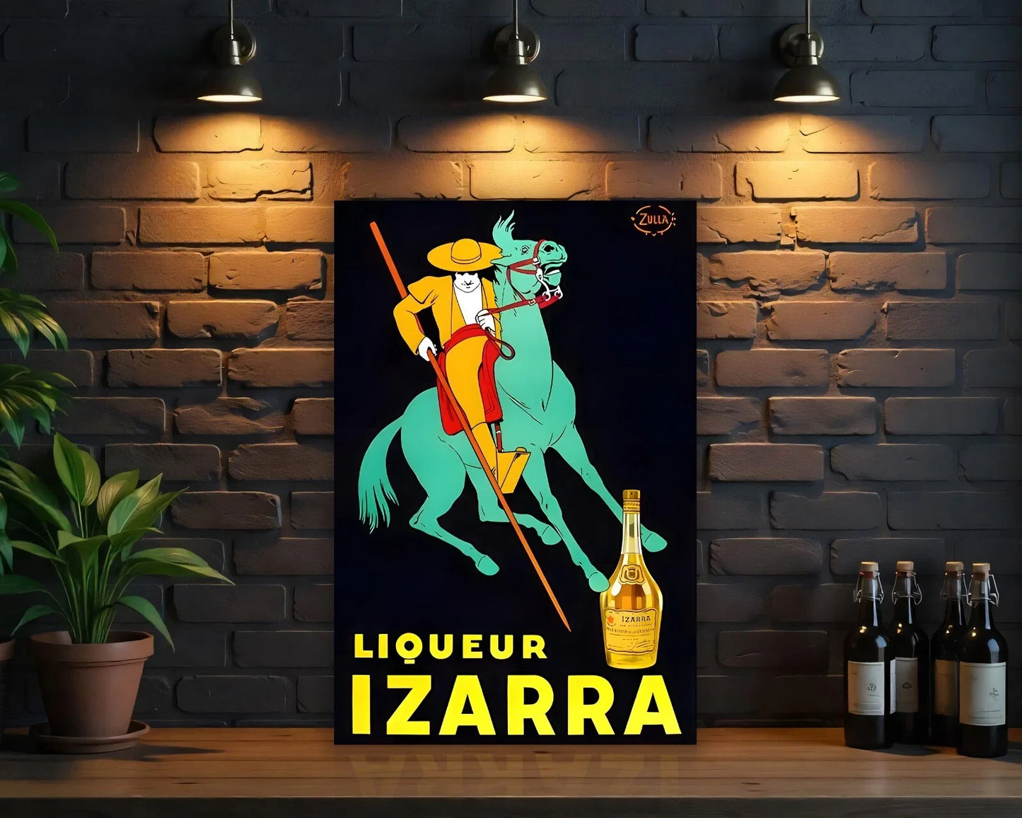 Liqueur Izarra Metal Tabela
