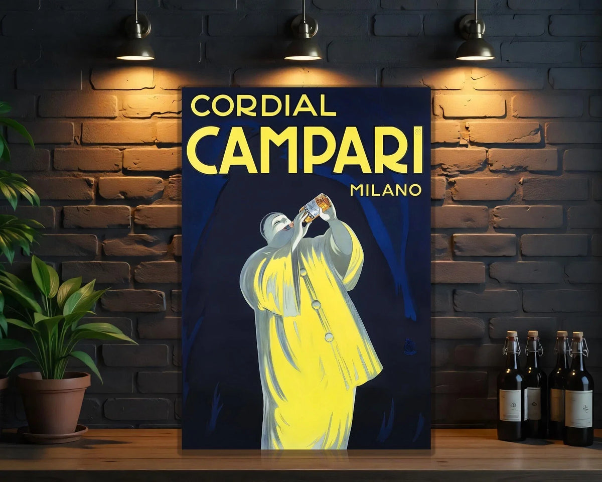Campari Cordial MILANO Metal Tabela