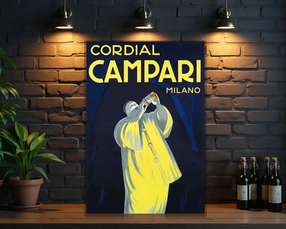 Campari Cordial MILANO Metal Tabela