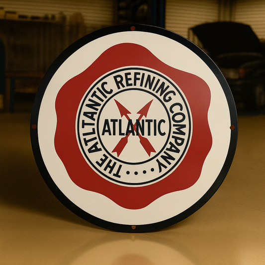 THE Atlantic Refining Company Metal Tabela