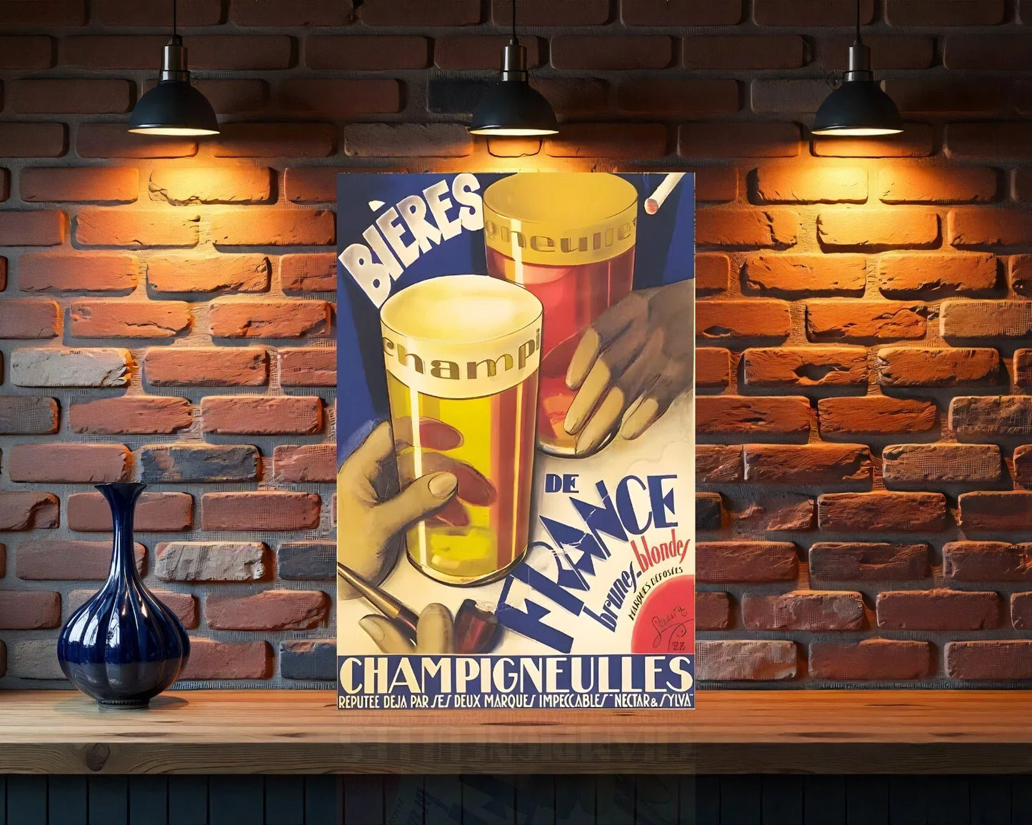 Bières de France Champigneulles Metal Tabela