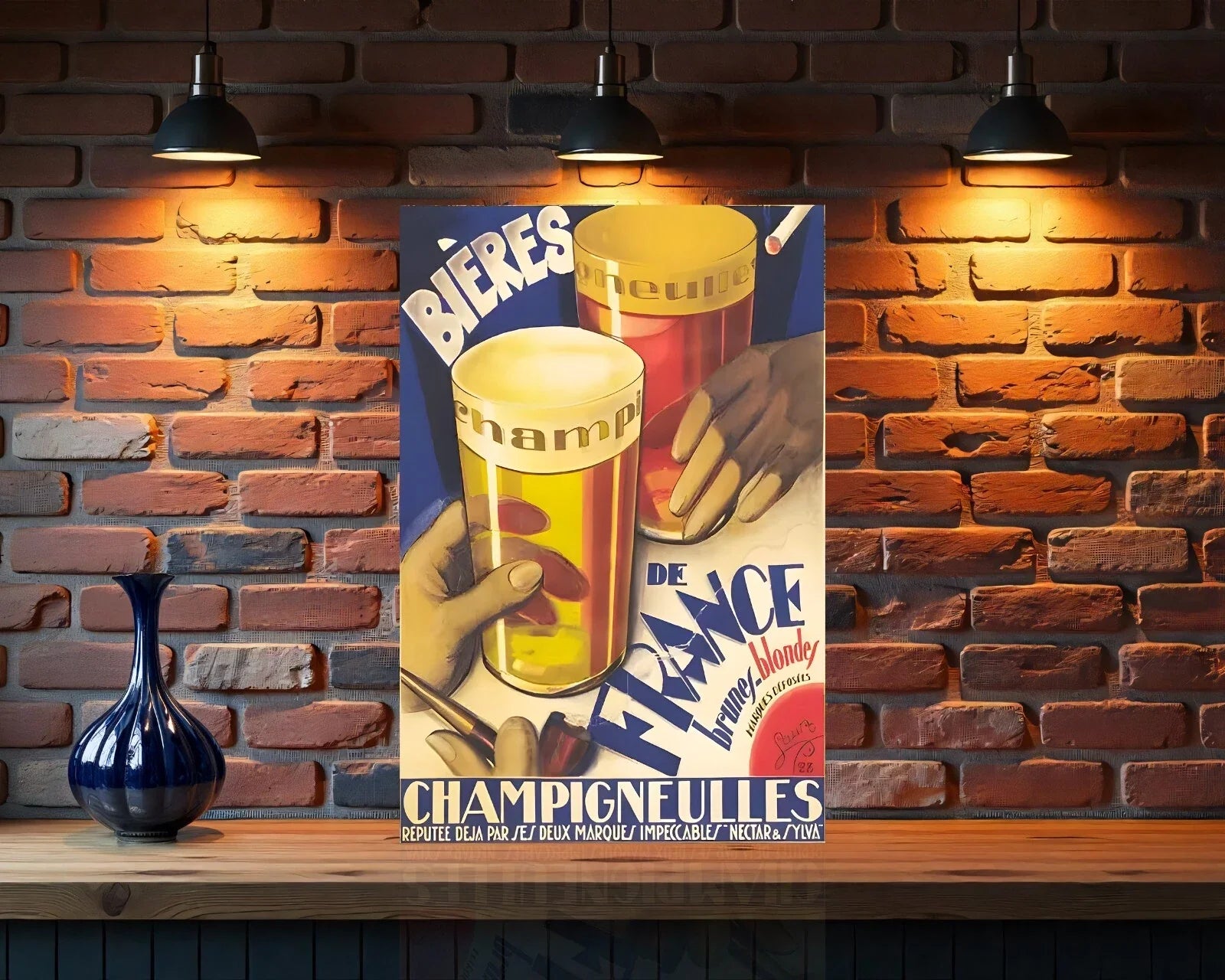 Bières de France Champigneulles Metal Tabela