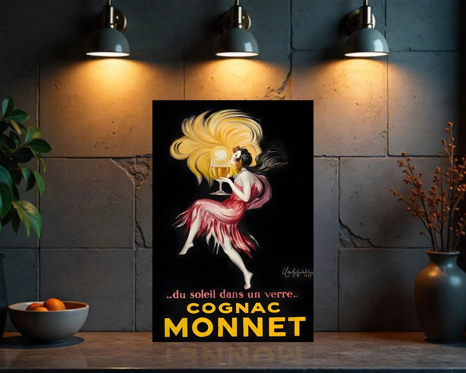 Cognac Monnet Metal Tabela