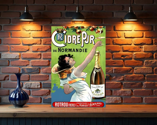 Cidre Pur de Normandie Metal Tabela