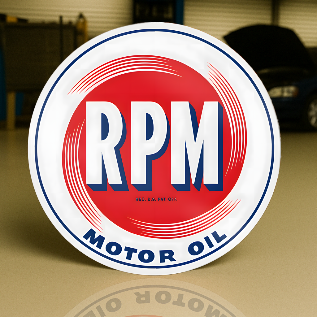 RPM Motor Oil Metal Tabela