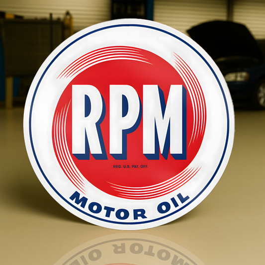 RPM Motor Oil Metal Tabela