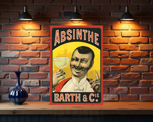 ABSINTHE Barth & Cie Metal Tabela