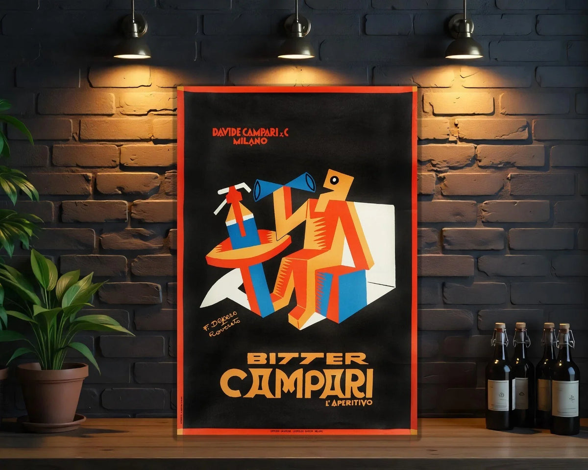 Campari Bitter Metal Tabela