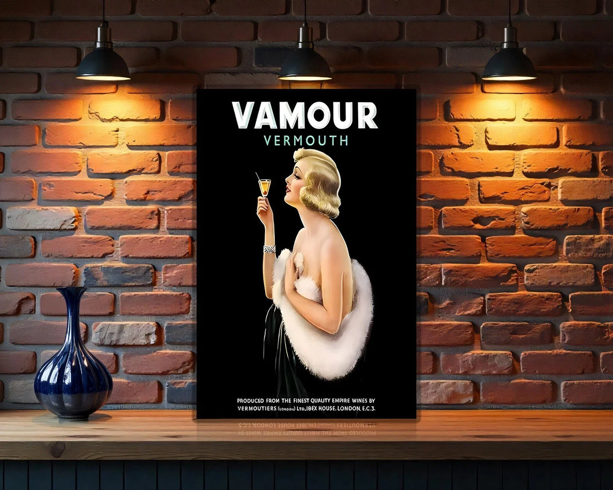Vamour Vermouth Metal Tabela