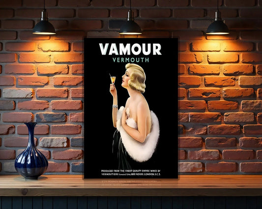 Vamour Vermouth Metal Tabela