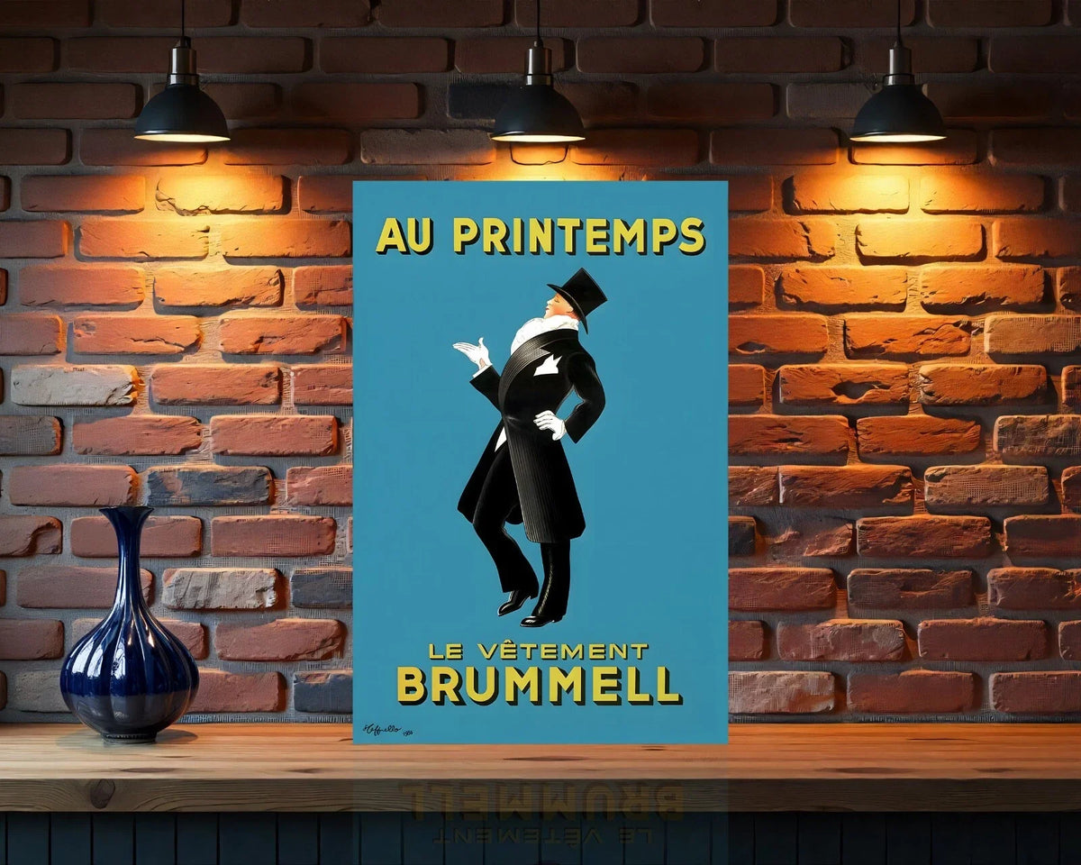 AU PRINTEMPS Le Vêtement Brummell Metal Tabela
