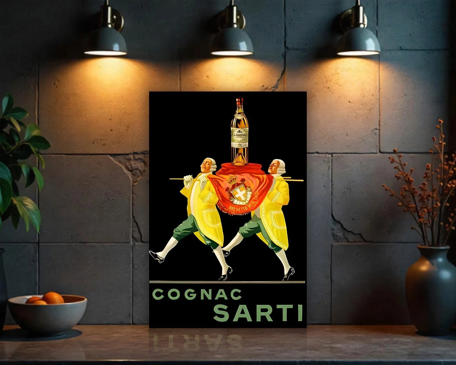 Cognac Sarti Metal Tabela