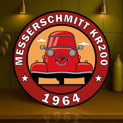 MESSERSCHMITT KR200 (1964) The Microcar Marvel Metal Tabela