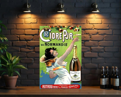 Cidre Pur de Normandie Metal Tabela