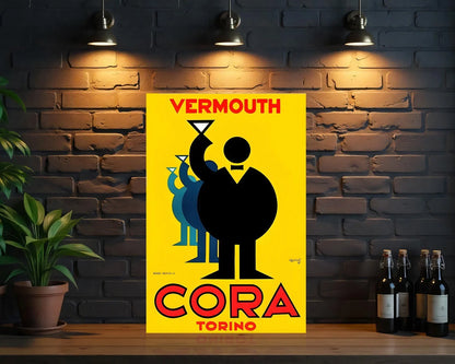 Cora Torino Vermouth Metal Tabela
