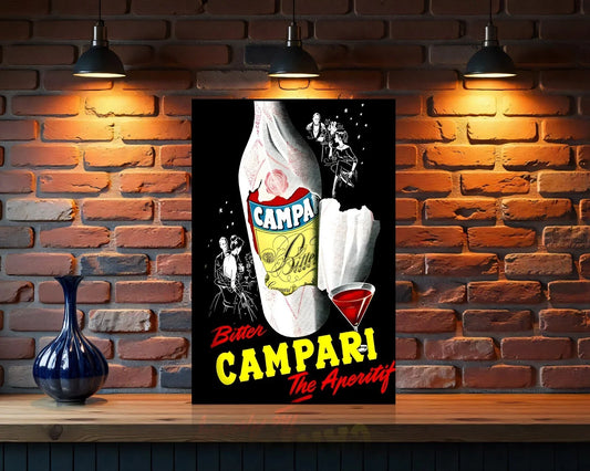 Campari Bitter Metal Tabela