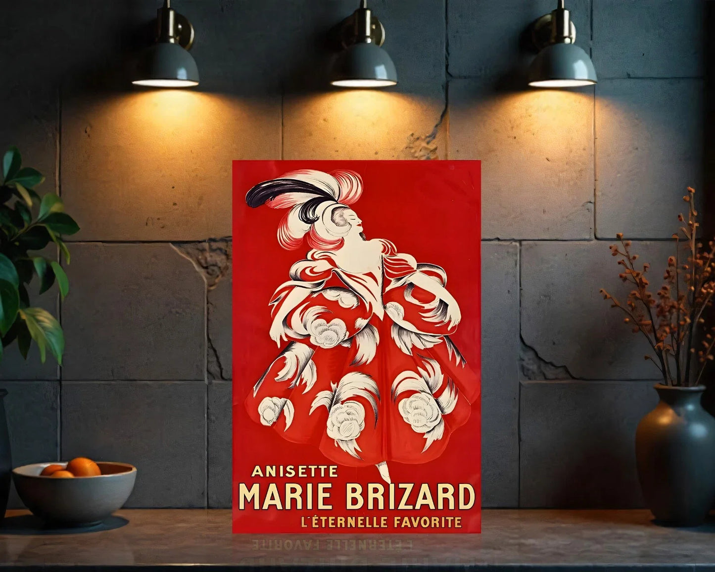 Marie Brizard Anisette Metal Tabela