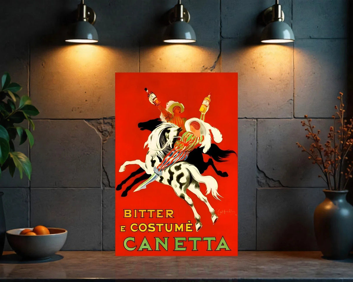 Canetta Bitter e Costume Metal Tabela