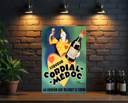 Cordial - Médoc French Liquor Metal Tabela