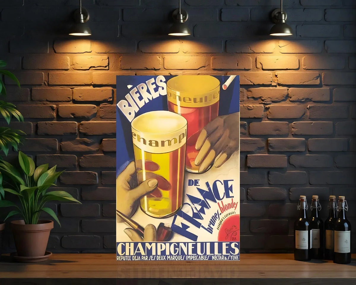 Bières de France Champigneulles Metal Tabela