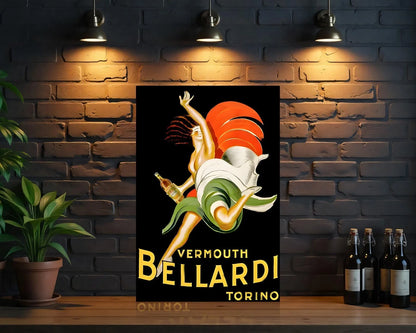 Bellardi Vermouth Torino Metal Tabela
