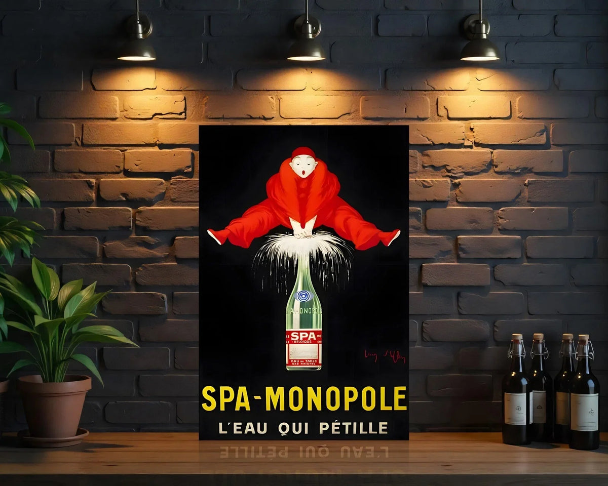 SPA Monopole - L'Eau Qui Pétille Eition Metal Tabela