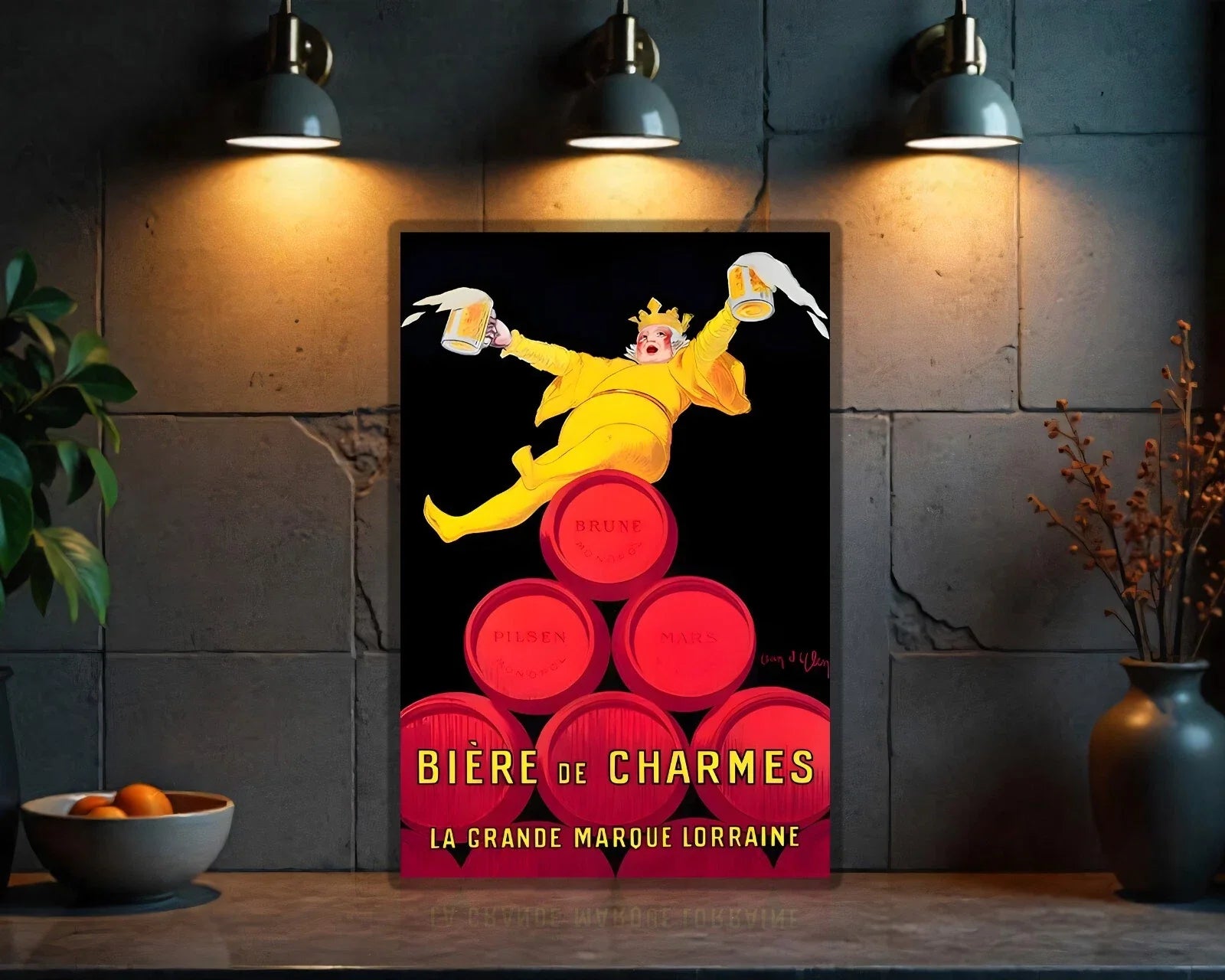 Bière de Charmes Metal Tabela