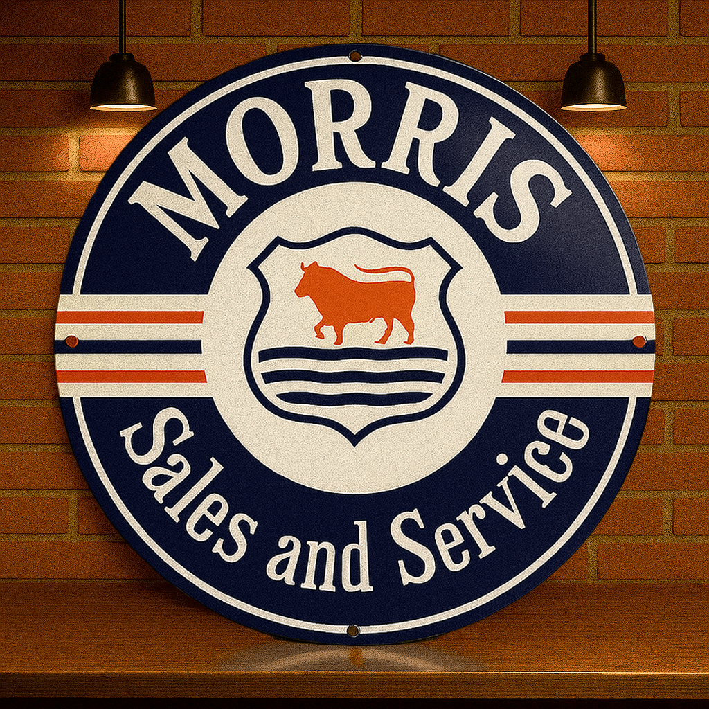 Morris Sales and Service Metal Tabela