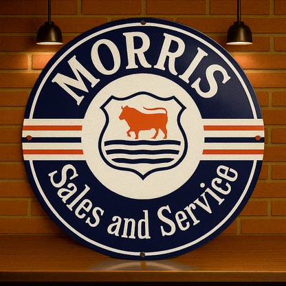 Morris Sales and Service Metal Tabela