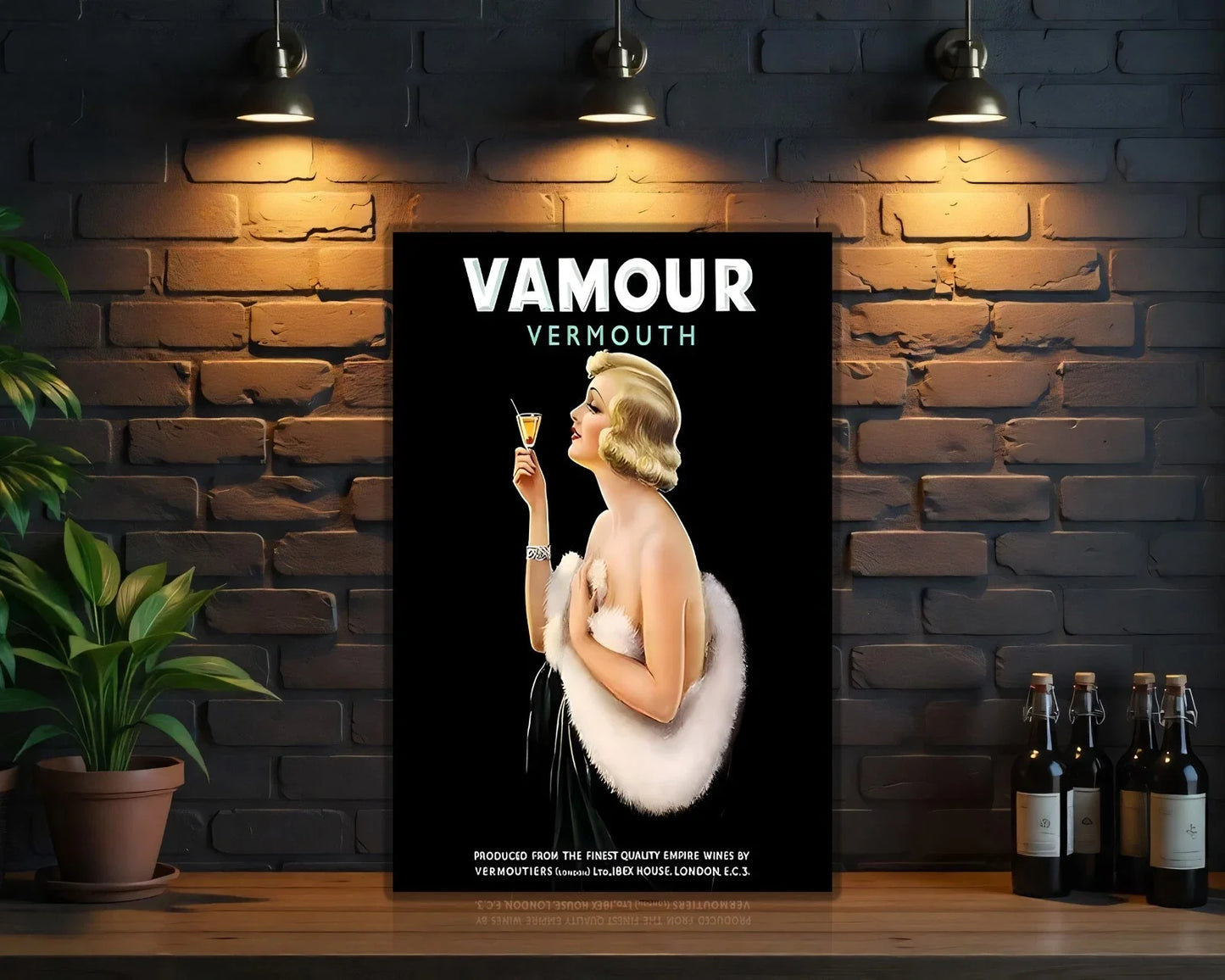 Vamour Vermouth Metal Tabela