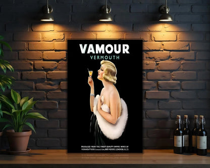 Vamour Vermouth Metal Tabela