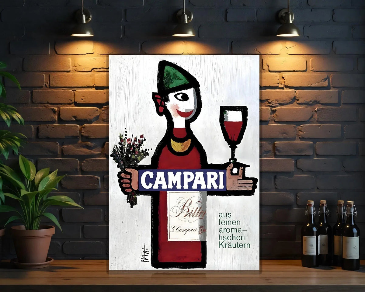 Campari German Herb Aroma Metal Tabela